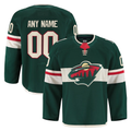 Pouc Custom M.Wild Green Home Authentic Pro Jerseys