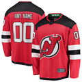Pouc Custom N.Jersey Devils Red Home Breakaway Jerseys