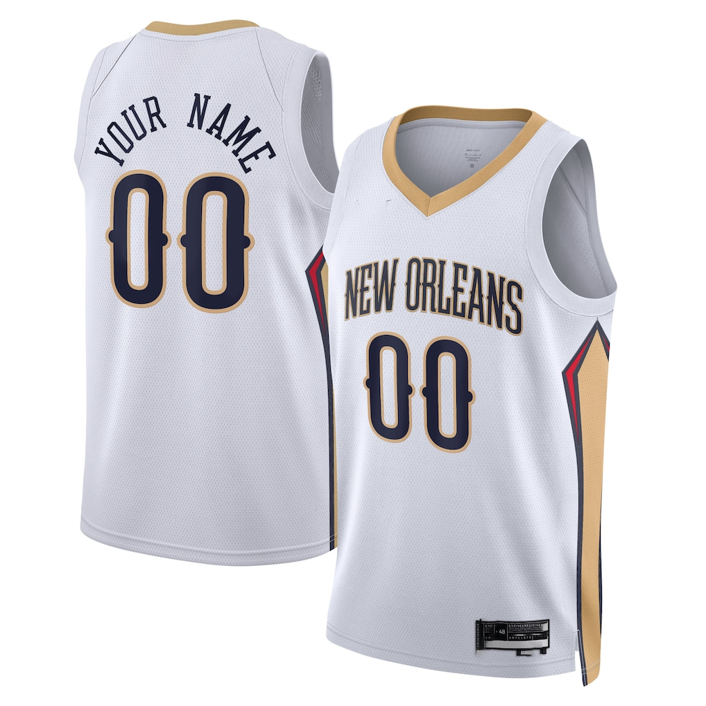 Pouc Custom NO.Pelicans Black 2025-2026 City Edition Swingman Stitched Jerseys