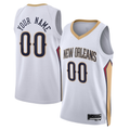 Pouc Custom NO.Pelicans Black 2025-2026 City Edition Swingman Stitched Jerseys