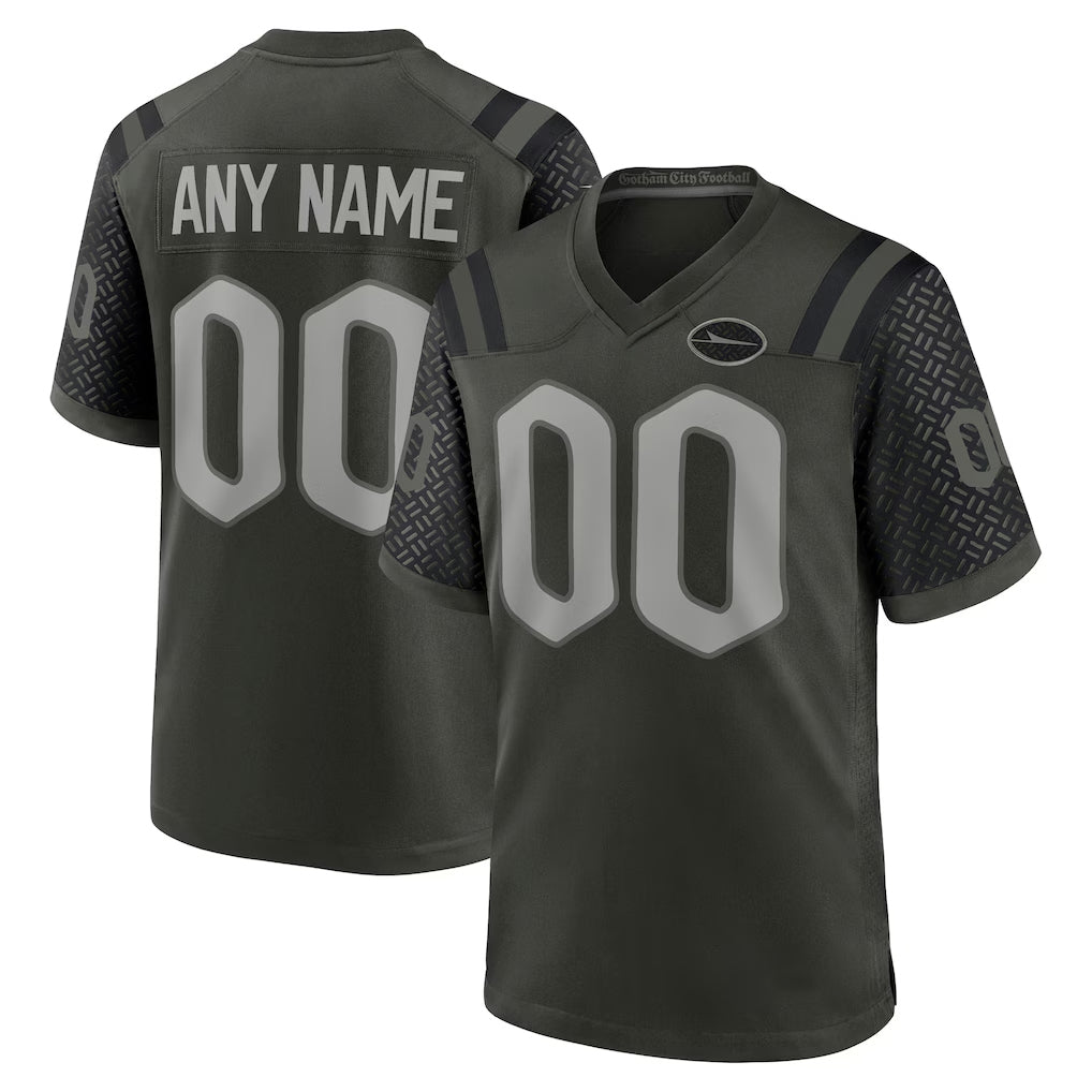 Pouc Custom NY.Jets Green 2025 Rivalries Collection Home Game Any Name & Numbers Stitched Jerseys