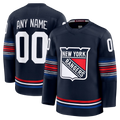 Pouc Custom NY.Rangers Navy Alternate Premium Jerseys