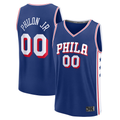 Pouc P.76ers #00 Labaron Philon Jr. Royal Swingman Jerseys - Icon Edition