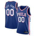 Pouc Custom P.76ers Royal 2022-23 Swingman Jerseys - Icon Edition