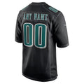 Pouc Custom P.Eagles Midnight Black Fashion Game Stitched Jerseys