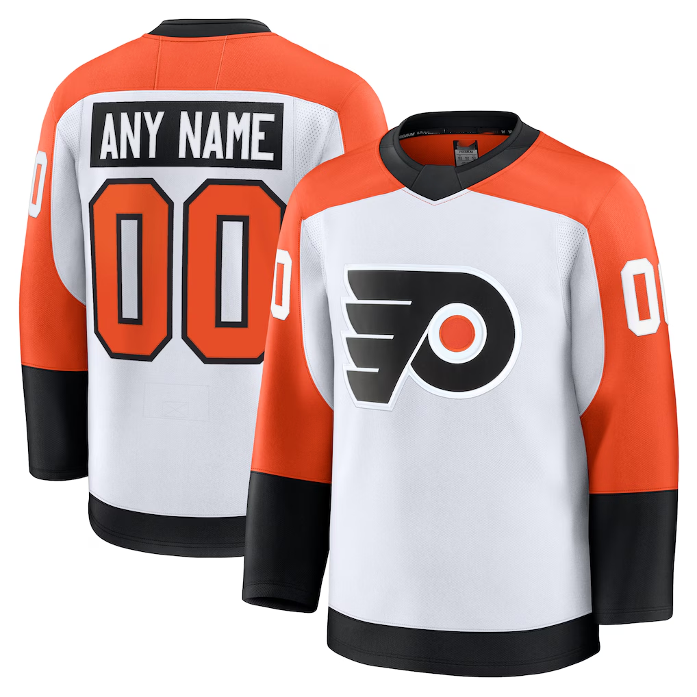 Pouc Custom P.Flyers White Away Premium Jerseys