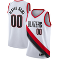 Pouc Custom PT.Blazers White 2020-2021 Swingman Jerseys - Association Edition