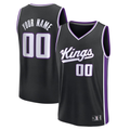 Pouc Custom S.Kings Fanatics Black Fast Break Jerseys - Icon Edition