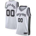 Pouc Custom SA.Spurs White 2020-2021 Swingman Jerseys - Association Edition