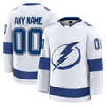 Pouc Custom TB.Lightning White Away Premium Jerseys
