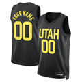 Pouc Custom U.Jazz Black 2022-2023 Swingman Jerseys- Statement Edition