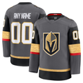 Pouc Custom V.Golden Knights Gray Alternate Premium Jerseys
