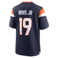 Pouc D.Broncos #19 Marvin Mims Jr Navy Alternate Game Stitched Jerseys