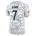 Pouc D.Broncos #7 John Elway Player Arctic Camo Salute to Service Limited Stitched Jerseys