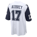Pouc D.Cowboys #17 Brandon Aubrey White Alternate Game Team Stitched Jerseys