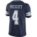 Pouc D.Cowboys #4 Dak Prescott Navy Vapor F.U.S.E. Limited Stitched Jerseys