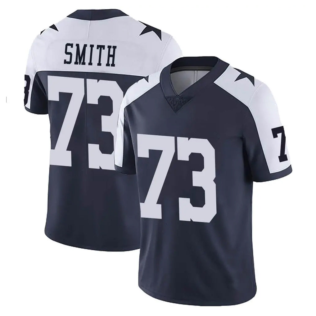 Pouc D.Cowboys #73 Tyler Smith Player Navy-White Limited Alternate Vapor Untouchable Home Game Stitched Jerseys