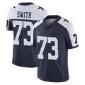 Pouc D.Cowboys #73 Tyler Smith Player Navy-White Limited Alternate Vapor Untouchable Home Game Stitched Jerseys