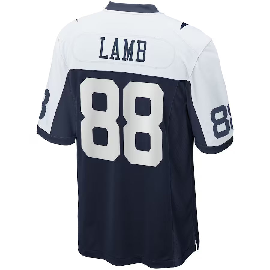 Pouc D.Cowboys #88 CeeDee Lamb Player Navy Alternate Home Game Stitched Jerseys