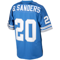 Pouc D.Lions 1993 #20 Barry Sanders Mitchell & Ness Blue Authentic Throwback Retired Player Stitched Jerseys