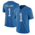Pouc D.Lions #1 Jameson Williams Player Brown Salute To Service Limited Stitched Jerseys