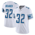 Pouc D.Lions #32 Brian Branch Player White Limited Vapor Untouchable Home Game Stitched Jerseys