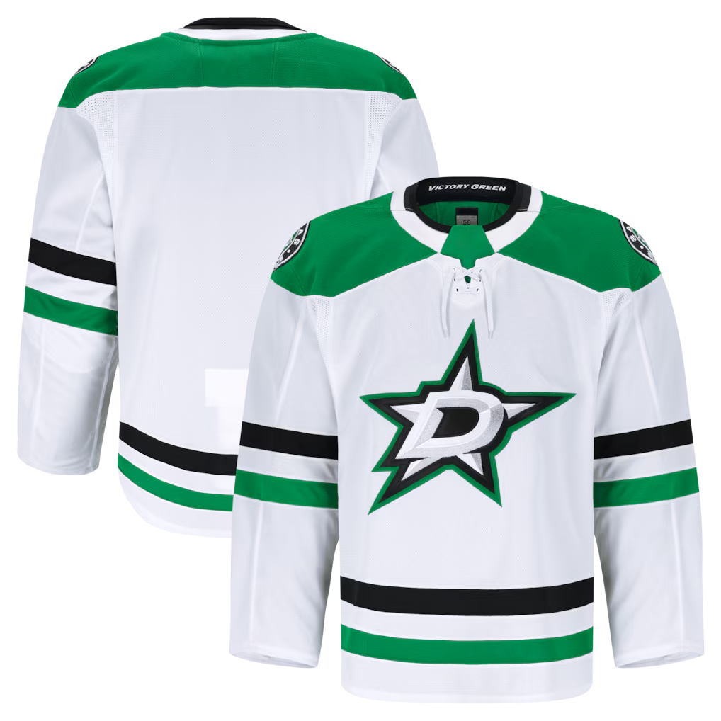 Pouc D.Stars White Away Authentic Pro Jerseys
