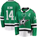 Pouc D.Stars #14 Jamie Benn Kelly Green Home Premium Jerseys