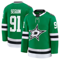 Pouc D.Stars #91 Tyler Seguin Kelly Green Home Premium Jerseys