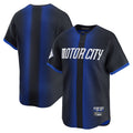 Pouc D.Tigers Navy City Connect Home Limited Blank Player Stitched Jerseys