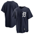 Pouc D.Tigers Navy Game Home Blank Player Stitched Jerseys