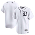 Pouc D.Tigers White Home Limited Blank Player Stitched Jerseys