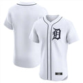 Pouc D.Tigers White Limited Elite Home Blank Player Stitched Jerseys