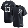 Pouc D.Tigers #13 Dillon Dingler Player Navy Home Limited Game Stitched Jerseys