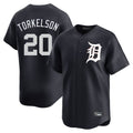 Pouc D.Tigers #20 Spencer Torkelson Player Navy Home Limited Game Stitched Jerseys