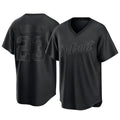 Pouc D.Tigers #23 Kirk Gibson Player Black T-shirt Home Game Stitched Jerseys