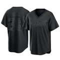 Pouc D.Tigers #28 Javier B¡§¡éez Player Black T-shirt Home Game Stitched Jerseys