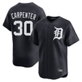 Pouc D.Tigers #30 Kerry Carpenter Player Navy Home Limited Game Stitched Jerseys
