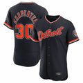 Pouc D.Tigers #30 Kerry Carpenter Player Navy Limited Elite Home Game Stitched Jerseys