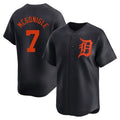 Pouc D.Tigers #7 Kevin McGonigle Player Navy Home Limited Stitched Jerseys