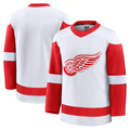Pouc D.Red wings White Away Premium Jerseys