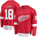Pouc D.Red wings #18 Andrew Copp Red Home Breakaway Player Jerseys