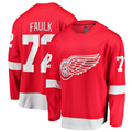 Pouc D.Red wings #72 Justin Faulk Red Home Breakaway Jerseys