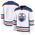Pouc E.Oilers White Away Premium Jerseys
