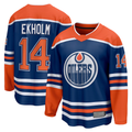 Pouc E.Oilers #14 Mattias Ekholm Royal Home Breakaway Jerseys