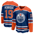 Pouc E.Oilers #19 Adam Henrique Royal Home Breakaway Jerseys