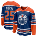 Pouc E.Oilers #25 Darnell Nurse Royal Home Breakaway Player Jerseys