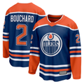 Pouc E.Oilers #2 Evan Bouchard Royal Home Breakaway Player Jerseys