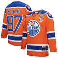 Pouc E.Oilers #97 Connor McDavid Mitchell & Ness Orange Power Play Jerseys