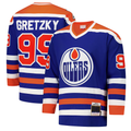 Pouc E.Oilers #99 Wayne Gretzky Royal 1979-80 Power Play Jerseys